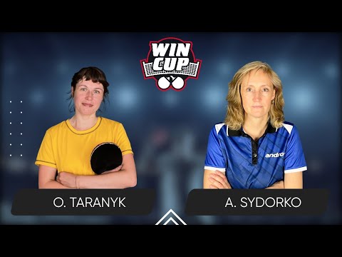 19:15 Olena Taranyk - Anzhela Sydorko 15.09.2024 WinCup Women Master. TABLE 2