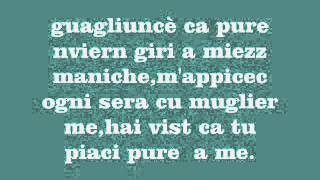Gigi D&#39;Alessio - Guagliuncè (testo)