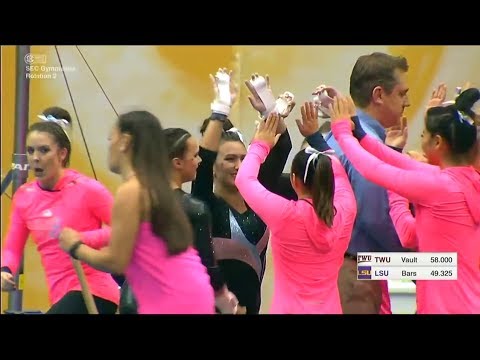 Shae Zamardi (LSU) - Uneven Bars (9.825) - TWU at LSU 2017