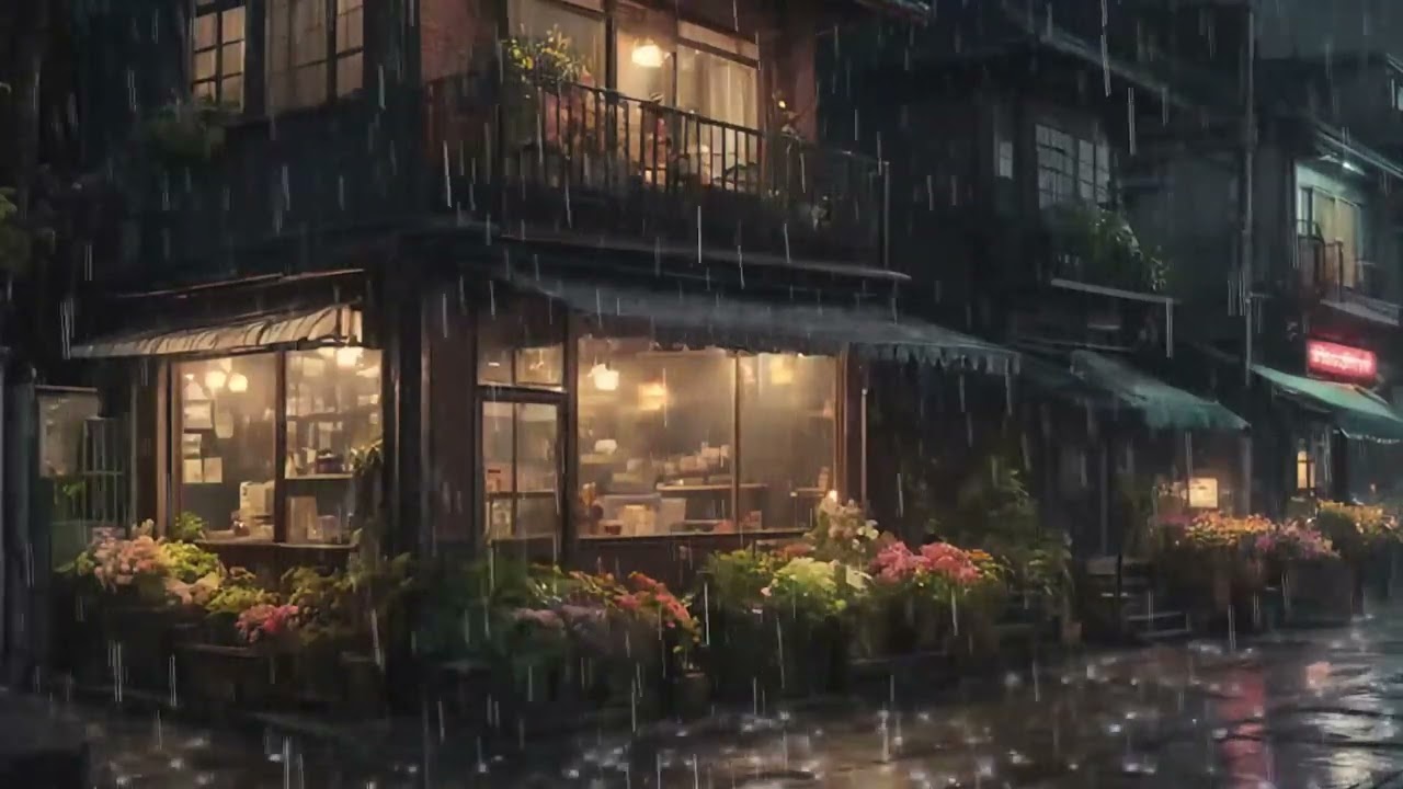 Enjoy it and Overcome Stress to Sleep Instantly with 1 Hours Rain Sounds for Sleeping