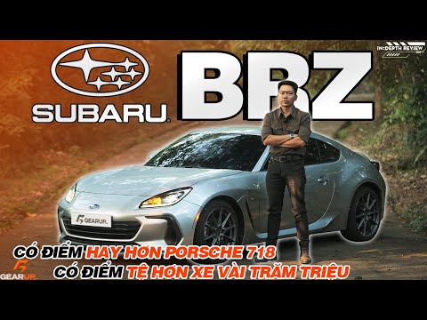 Subaru BRZ: chẳng KÉM gì Porsche 718 ở vài điểm