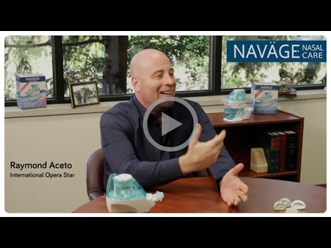 Raymond Aceto Talks About Naväge Nasal Care