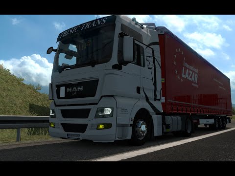 ETS 2 1.36 MAN TGX E5 BY MADster PROMODS DOBOJ