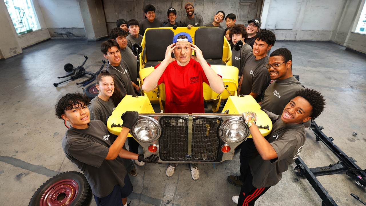 We Assembled an Entire Car in 1 minute