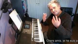 Alain Barriere & Noelle Cordier - Tu T`en Vas.  Yamaha PSR S950 Cover By Maurice