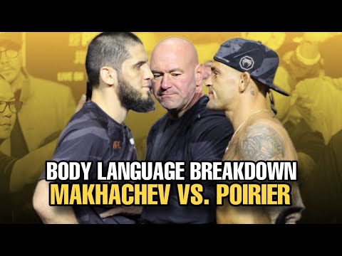 Body Language Breakdown: Makhachev vs. Poirier