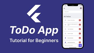 Download the video "Flutter ToDo App Tutorial for Beginners"