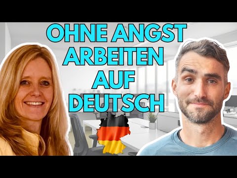 Entspannt auf der Arbeit trotz Sprachbarriere - mit Tanja Schwarz / Deutsch Podcast / B2, C1