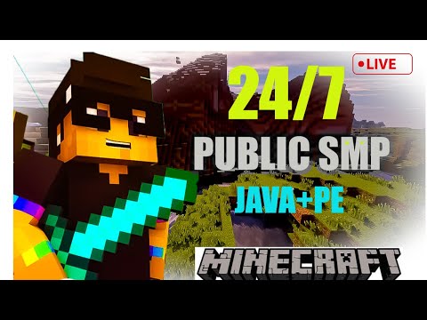 FREE Java & Pocket Minecraft SMP Live HINDI