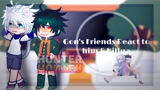 || Gon’s Friends React to him and Killua || KilluaGon 💙💚 | Pt . 1 🌈