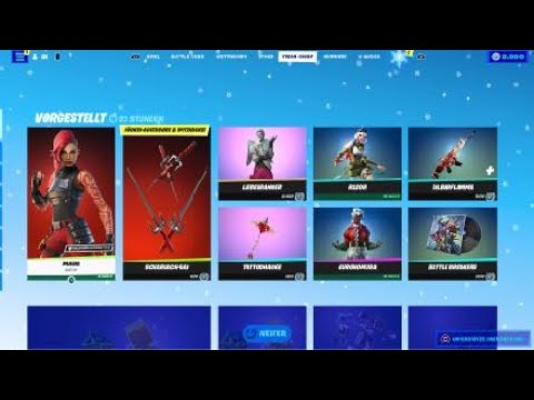 Fortnite Item Shop vom 6.1.2022