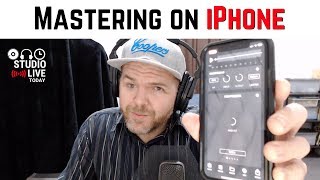 Video thumbnail for How to master songs on iPhone using Grand Finale by Klevgrand by Pete Johns - Studio Live Today