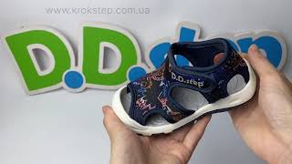 D.D.Step босоніжки G065-61709 Black Quick Dry
