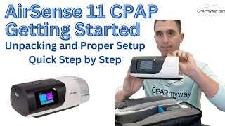 AirSense 11 CPAP - Unpacking and Setup