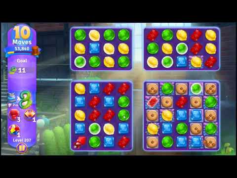 Willy Wonkas Sweet Adventure Level 207 - NO BOOSTERS 🍫 | SKILLGAMING ✔️