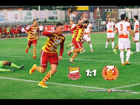 Bramki z meczu Chojniczanka Chojnice - Znicz Pruszków 1:1 (19.08.2016)