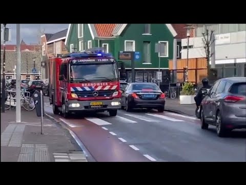 [Ingestuurd] Brandweer Landsmeer en Zaandam met spoed naar een Afhijsen in Landsmeer