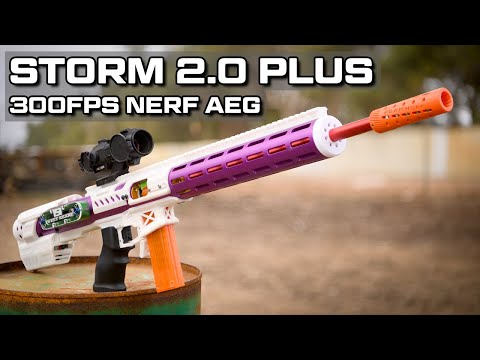 Sweetheart Storm 2.0 Plus: A 300fps Nerf AEG!