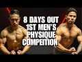 Men's Physique | Ep.4: 8 Days Out - Upper Body Workout & Posing Practice ft. Coach Marco