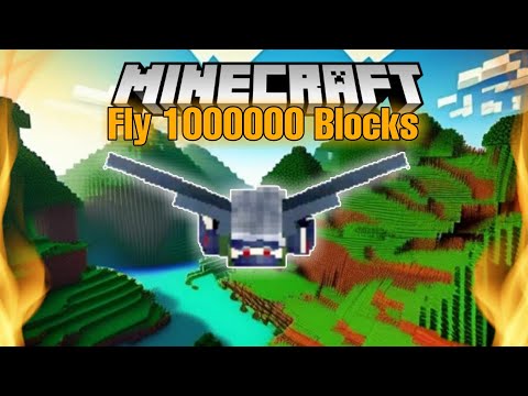 FLYING 100k BLOCKS!? You Won't Believe What Happened in Minecraft!