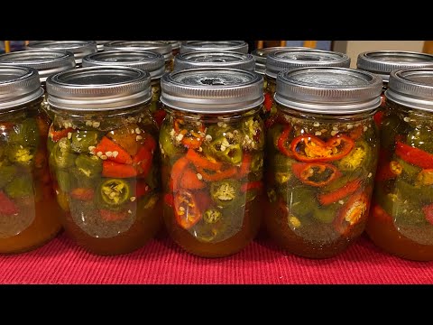 Candied Jalapeños | COWBOY CANDY | Savory, Spicy, & Sweet | RAW PACK METHOD | Recipe Below