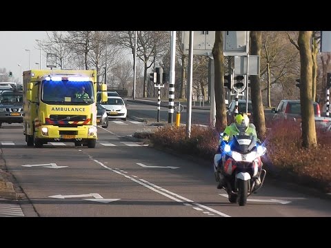 Spoedbegeleiding Mobile Intensive Care Unit 13-301 - Met spoed naar het WZP en Spoed Retour