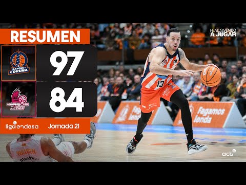 Leyma Coruña - Hiopos Lleida (97-84) RESUMEN | Liga Endesa 2024-25