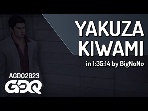 Yakuza Kiwami by BigNoNo in 1:35:14 - Awesome Games Done Quick 2023