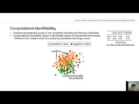 Team 6 Fairness without demographics through adversarially reweighted learning