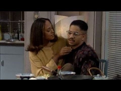 A Different World: 6x12 - Whitley interrupts Ron and Freddie's dinner