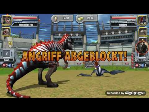 Jurassic park builder Tunier mit Indominus rex