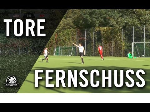 Gefühlvoller Fernschusstreffer von Rene Robben (1. FC Wilmersdorf)