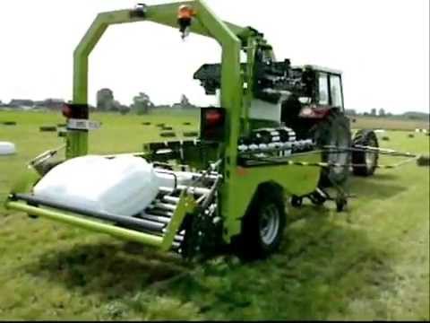 SQUARE BALE WRAPPER / ENRUBANNEUSE / WIKKELAAR / BALLENWICKLER - INAGRA