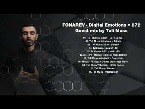 FONAREV - Digital Emotions # 872  Guest Mix By Tali Muss