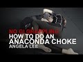 BJJ ONE Atomweight World Champion Angela Lee S Anaconda Choke Evolve University