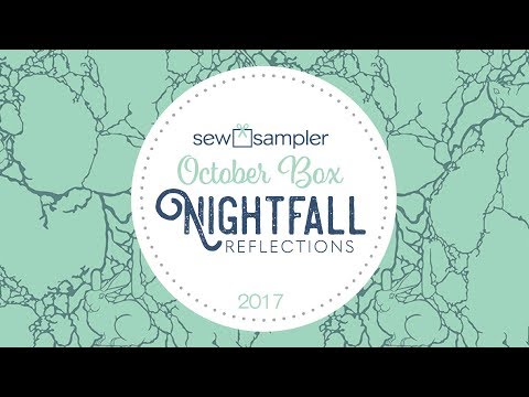Fat Quarter Shop's "Sew Sampler" Monthly Subscription Quilting Box - October 2017