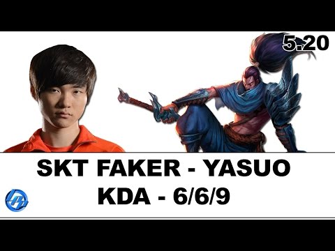 SKT  Faker - Yasuo vs Irelia - EUW SoloQ