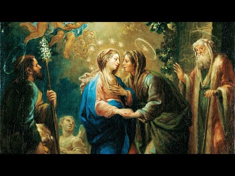 A moment with Elizabeth and Mary at the Visitation