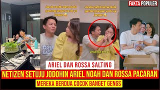 Download lagu Reaksi Ariel Noah Dan Rossa Di Jodohkan Netizen - Rossa Bongkar Sifat Asli Ariel mp3