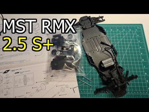 MST RMX 2.5 S+ 2WD rc drift car kit unboxing and review