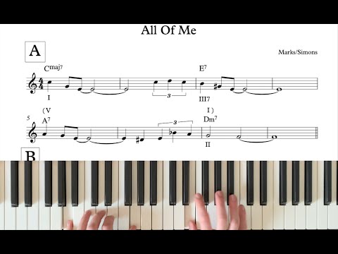 All Of Me (Marks/Simons) Tutorial & Analysis | The Jazz Pursuit