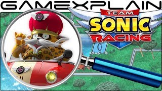 Team Sonic Racing ANALYSIS - Story Mode & Map Screenshots! (Secrets & Hidden Details)
