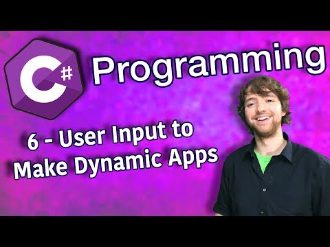 C Programming Tutorial 6 User Input to Make Dynamic Apps
