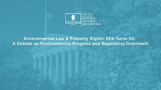 Click to play: Environmental Law & Property Rights: EPA Turns 50: A Debate on Environmental Progress and Regulatory Overreach