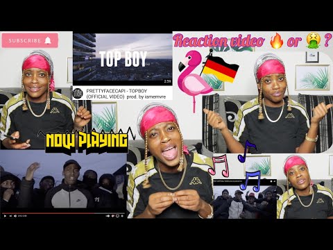 REACTING TO PRETTYFACECAPI - TOPBOY (GERMAN DRILL MUSIC)