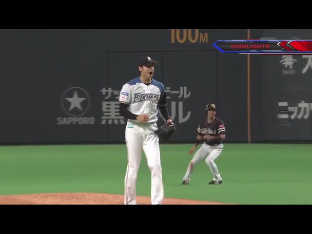 9/21 ファイターズ対ホークス ハイライト