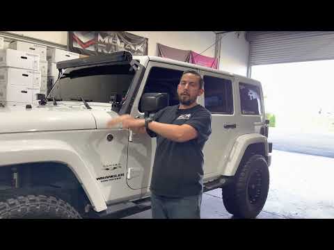 DIY: Jeep Wrangler 50" Light bar and Pods Install