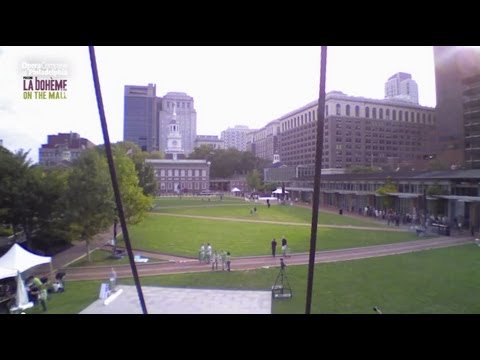 3,000 People Come to Watch LA BOHÈME ON THE MALL! - Opera Company of Philadelphia