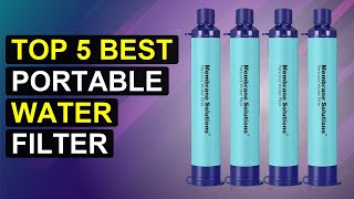 Top 5 Best Portable Water Filter | Top Rated Portable Water Filter