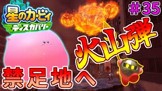 【いざ禁足地へ！アツアツの危険地帯を攻略せよ！】【星のカービィ ディスカバリー】実況プレイ#35